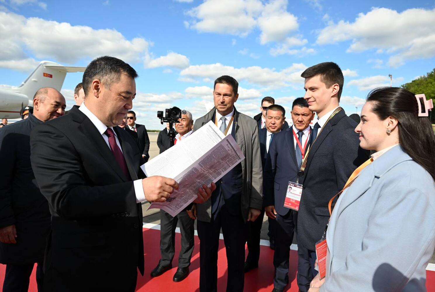 Президент Кыргызстана Садыр Жапаров прибыл в Москву — Today.kg