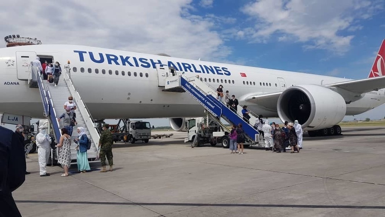 В Бишкек из Турции прибыли 328 кыргызстанцев — Today.kg