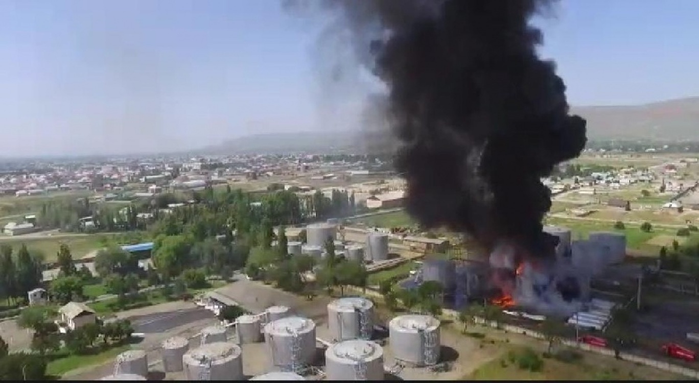 Стала известна причина пожара на нефтебазе Ташиева — Today.kg