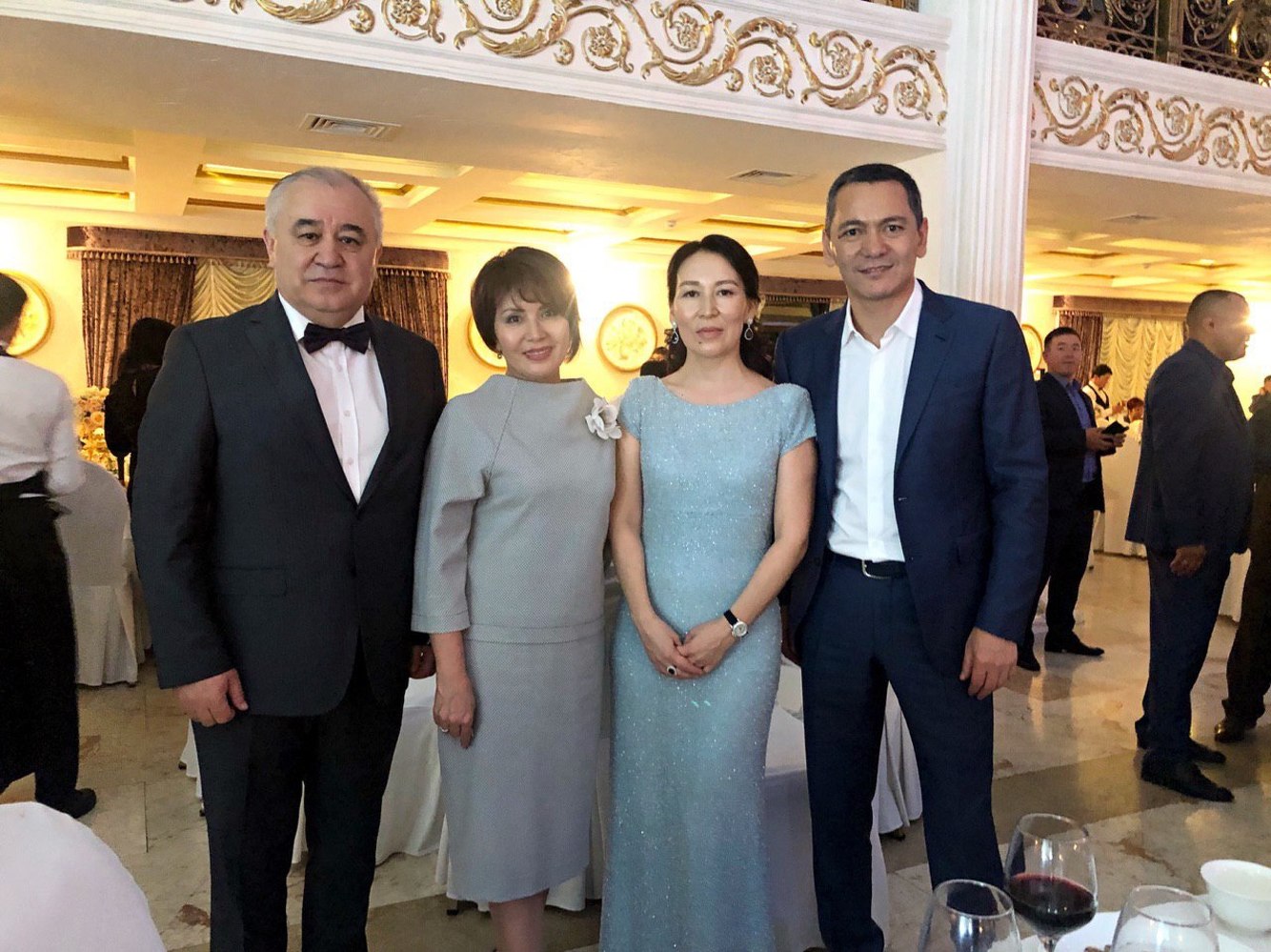 Фото - Бабанов, Текебаев и Атамбаев на свадьбе сына Руслана Казакбаева — Today.kg