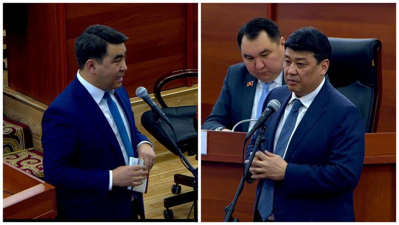 Депутат Акаев и Торобаев вступили в словесную перепалку на заседании ЖК — вспомнили Атамбаева — Today.kg