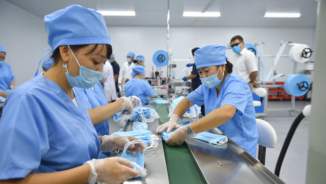 В Бишкеке  планируется запустить производство респираторов по стандарту FFP3, - правительство — Today.kg
