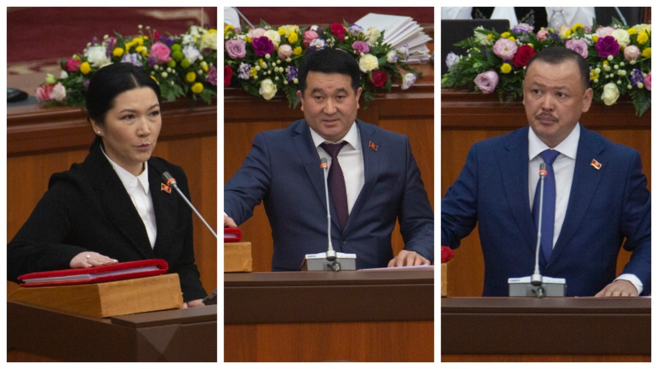Теперь в парламенте три вице-спикера — депутаты утвердили новую структуру — Today.kg