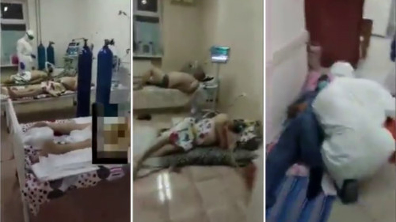 Видео — Медики показали, что творится в госпитале для больных коронавирусом в Актау — Today.kg