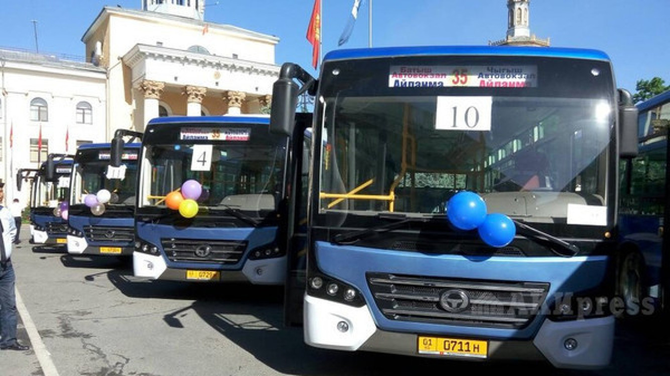 100 автобусов на газе Бишкеку поставит китайская компания на общую сумму более 657 млн сомов — Today.kg