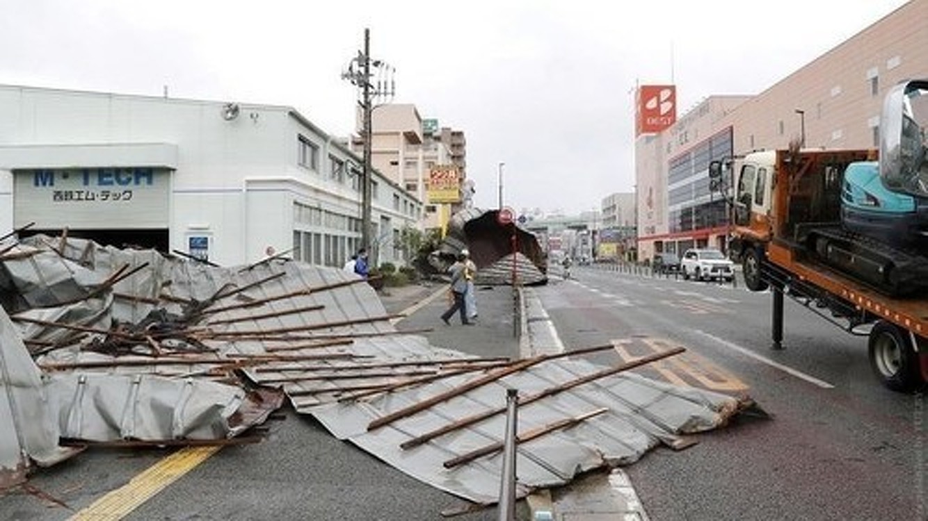На Японию обрушился супертайфун «Хайшен» — Today.kg