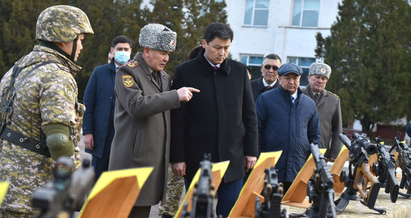 Премьер-министр посетил войсковую часть в Кой-Таше — Today.kg