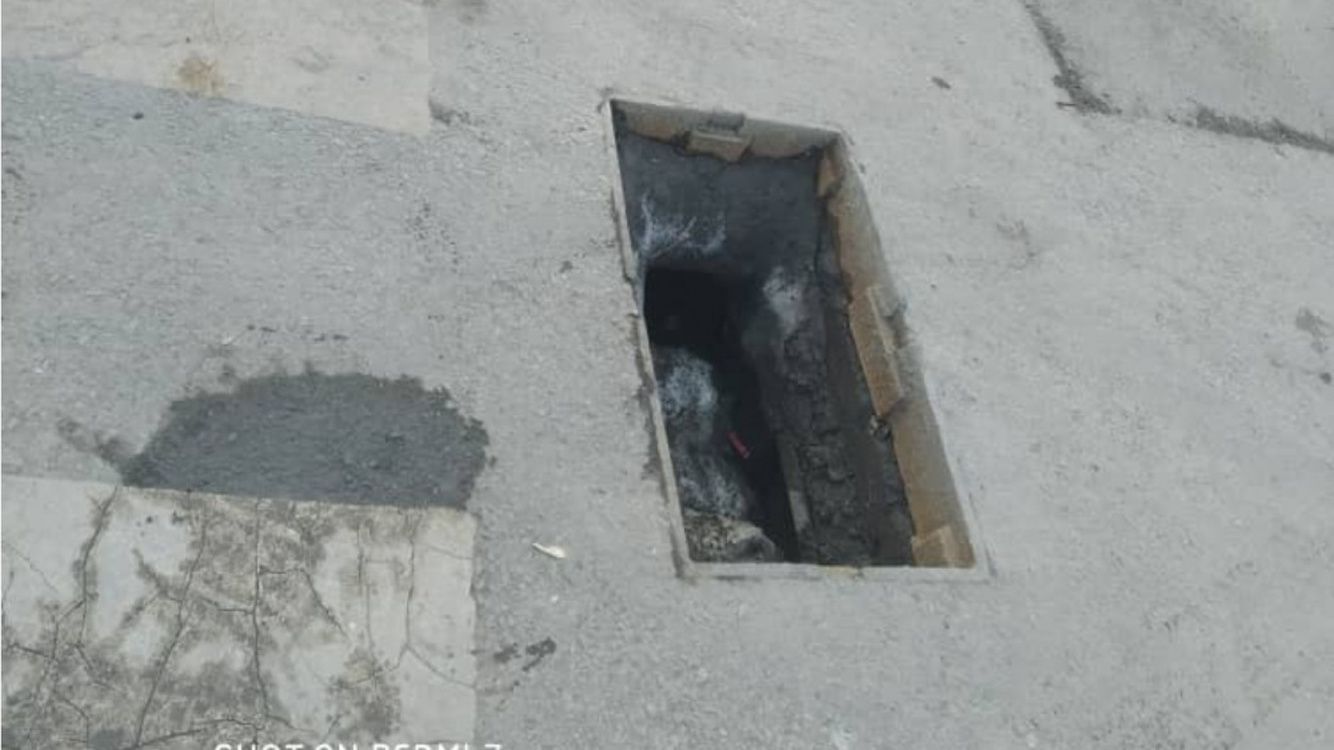 Вандалы украли ирригационный люк в Бишкеке — Today.kg