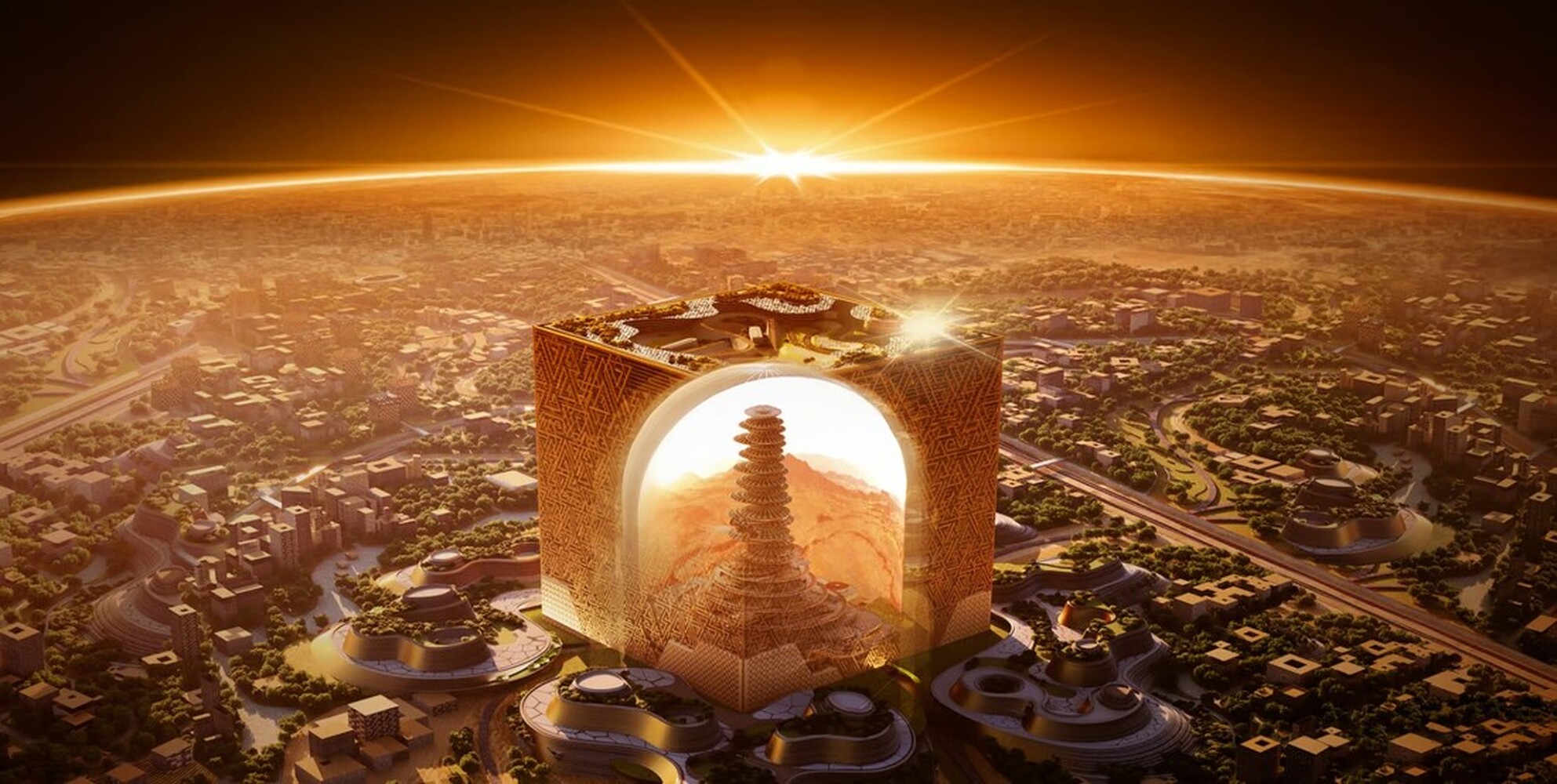 В Саудовской Аравии буду строить гигантский небоскреб-куб — Today.kg