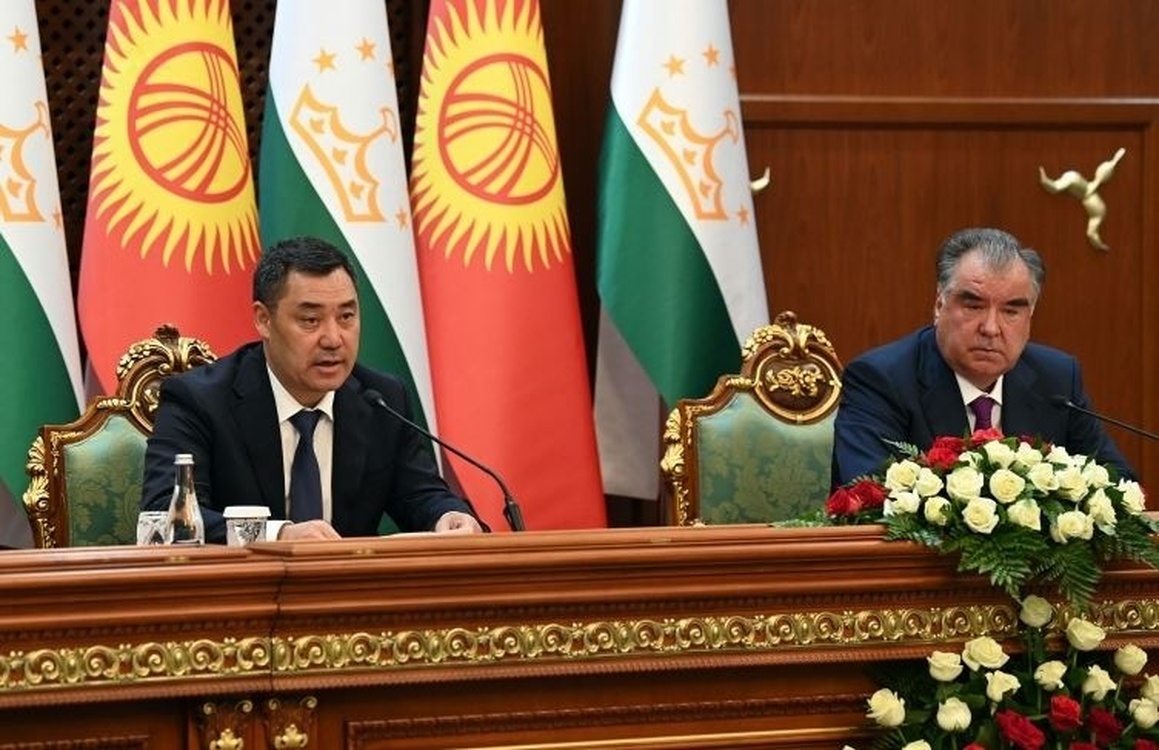 Президенты Садыр Жапаров и Эмомали Рахмон приняли совместное заявление — Today.kg