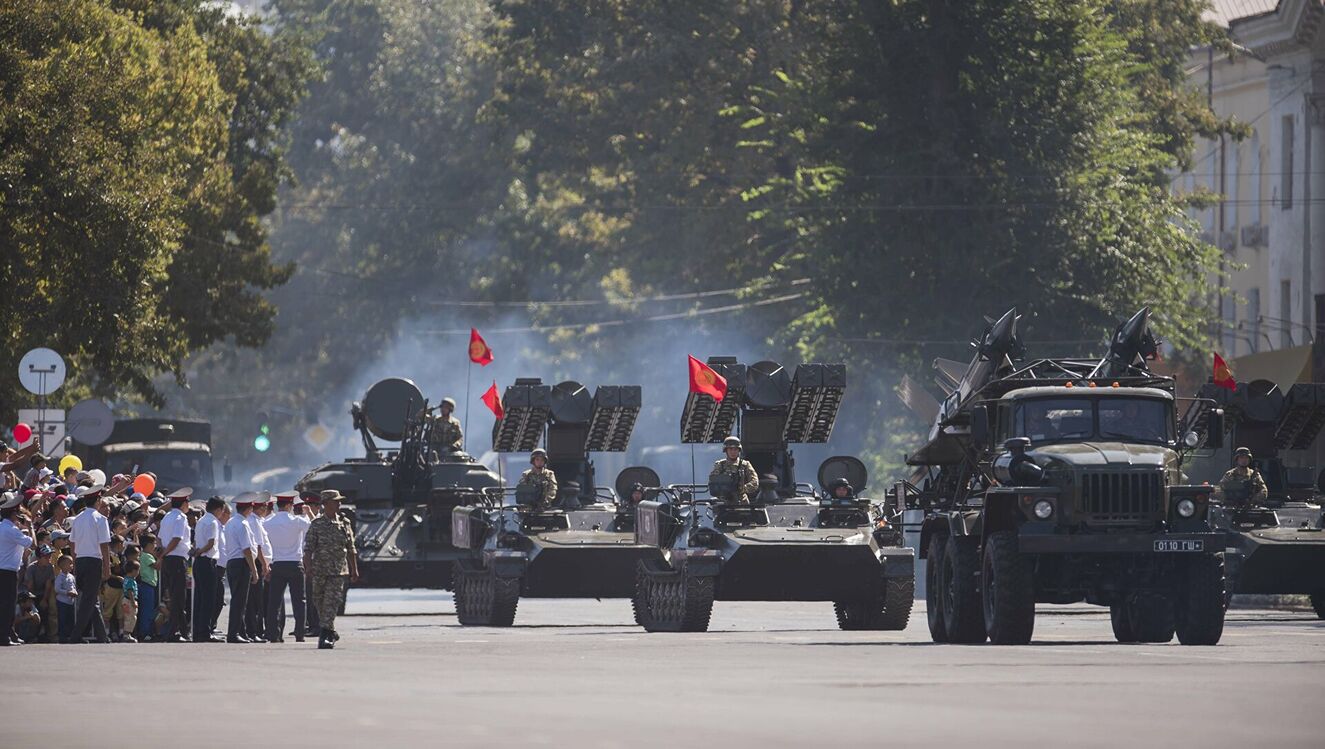 В Бишкеке 9 мая пройдет показ военной техники — Today.kg