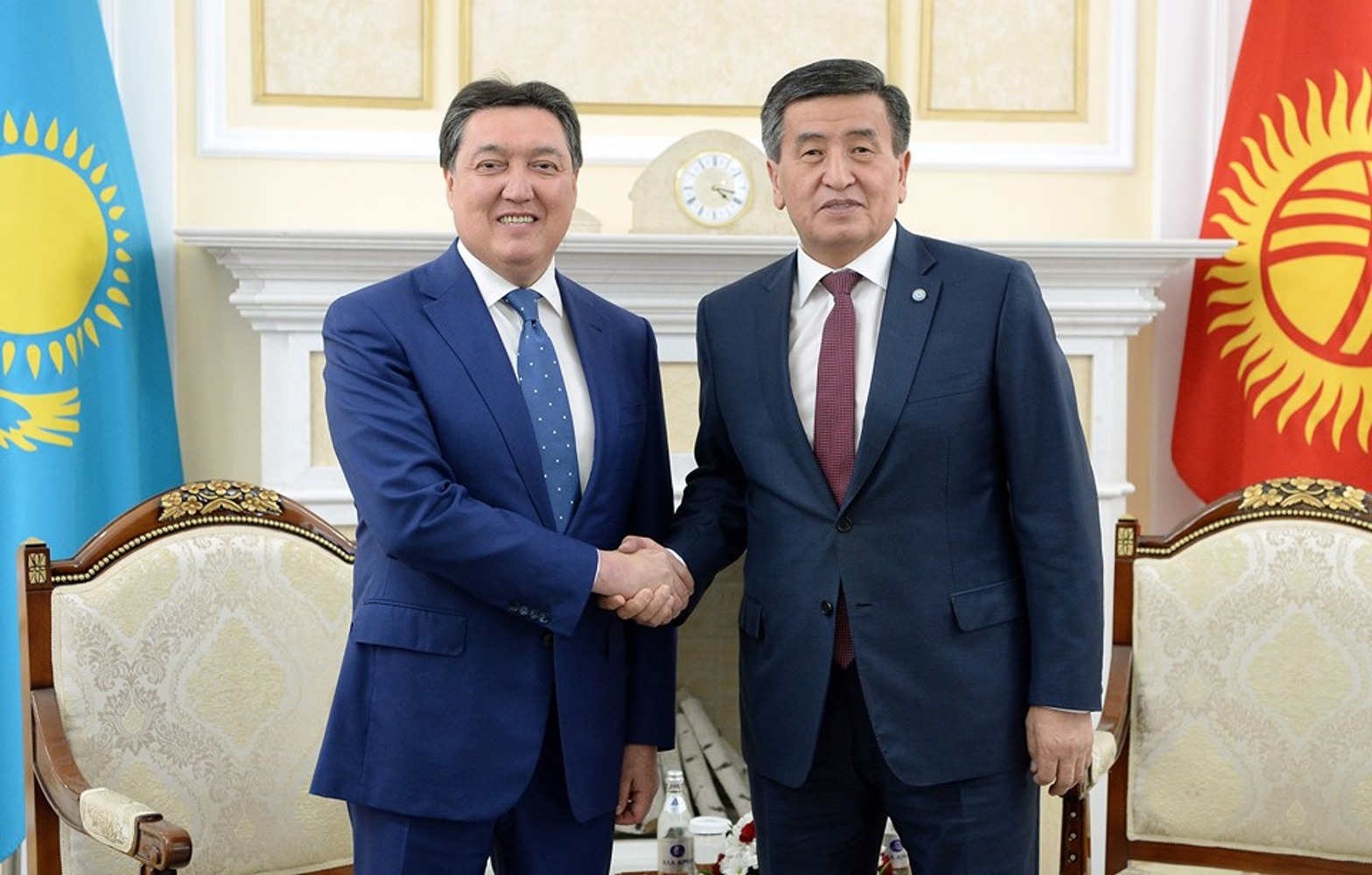 Сооронбай Жээнбеков встретился с премьер-министром Казахстана Аскаром Маминым — Today.kg