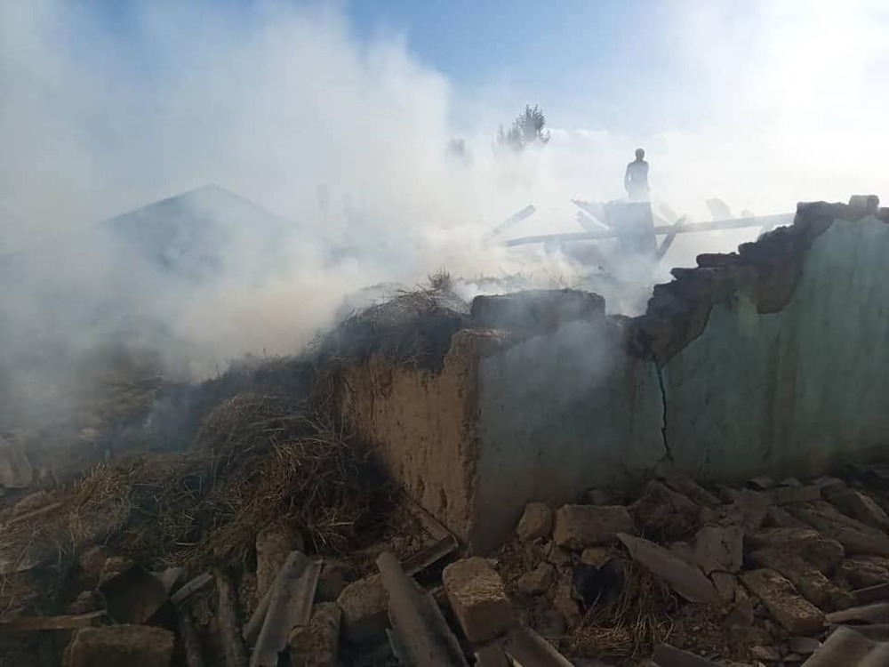 МЧС: На Иссык-Куле при пожаре погибли двое детей — Today.kg