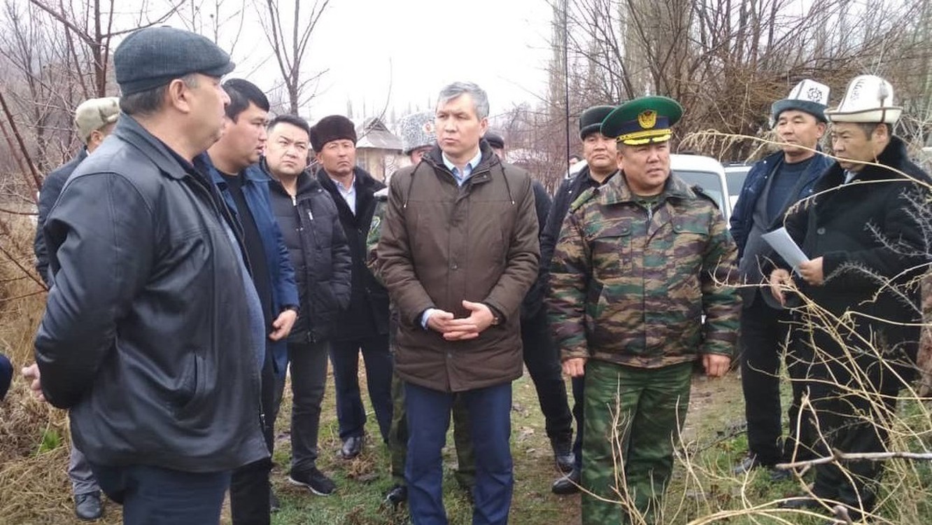 Вице-премьер А.Мадумаров посетил ряд приграничных участков в Ошской и Жалал-Абадской областях — Today.kg