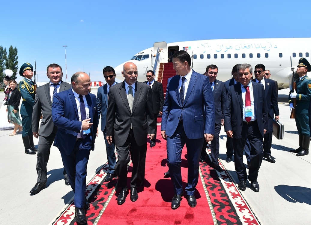 Президент Афганистана Мохаммад Ашраф Гани прибыл в Кыргызстан — Today.kg