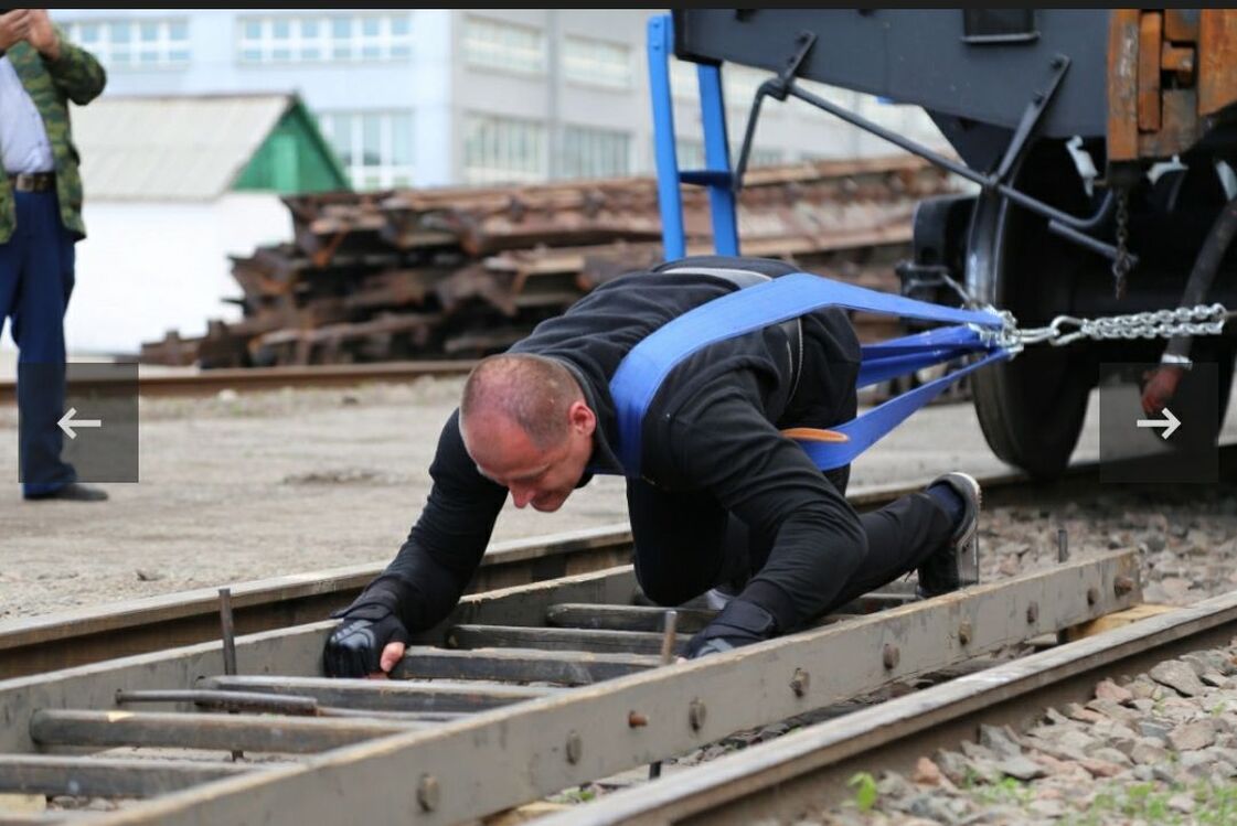 Кыргызстанец установил рекорд по перемещению железнодорожного вагона — Today.kg