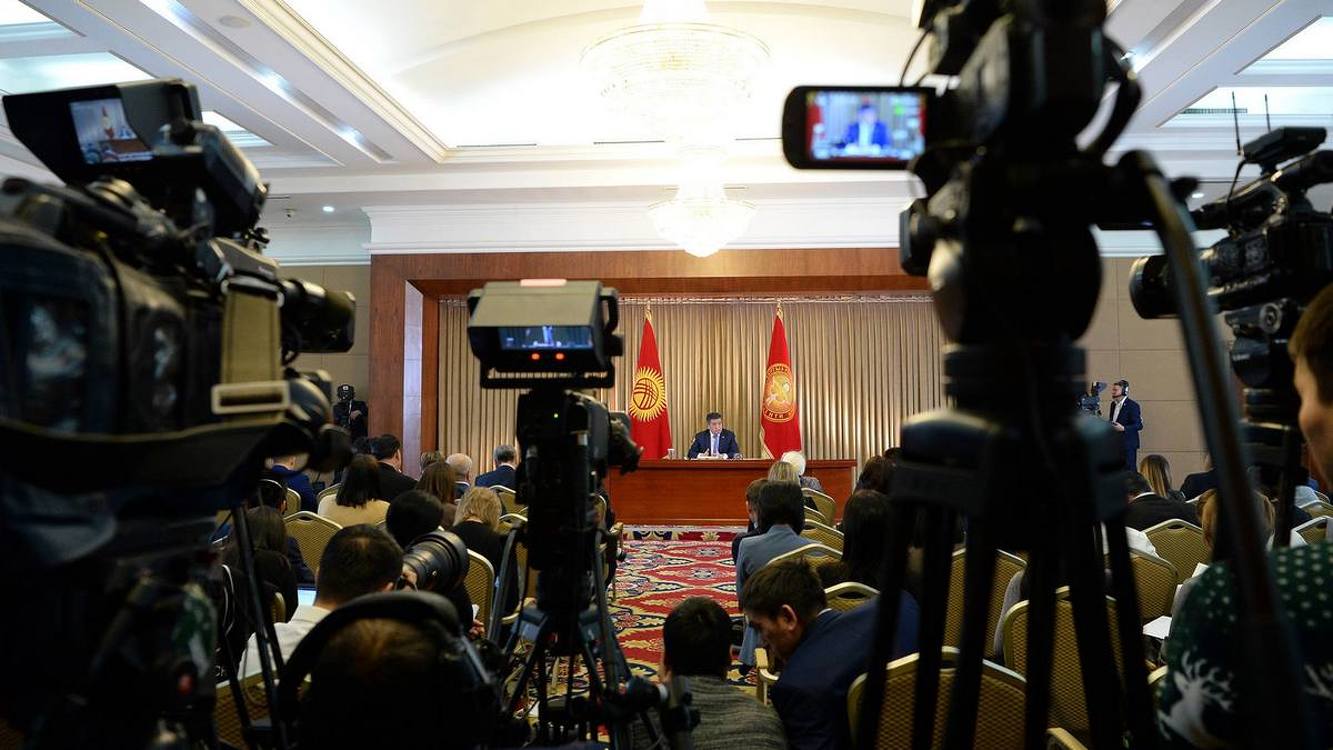 Жээнбеков провел свою первую пресс-конференцию на посту президента. Главное — Today.kg
