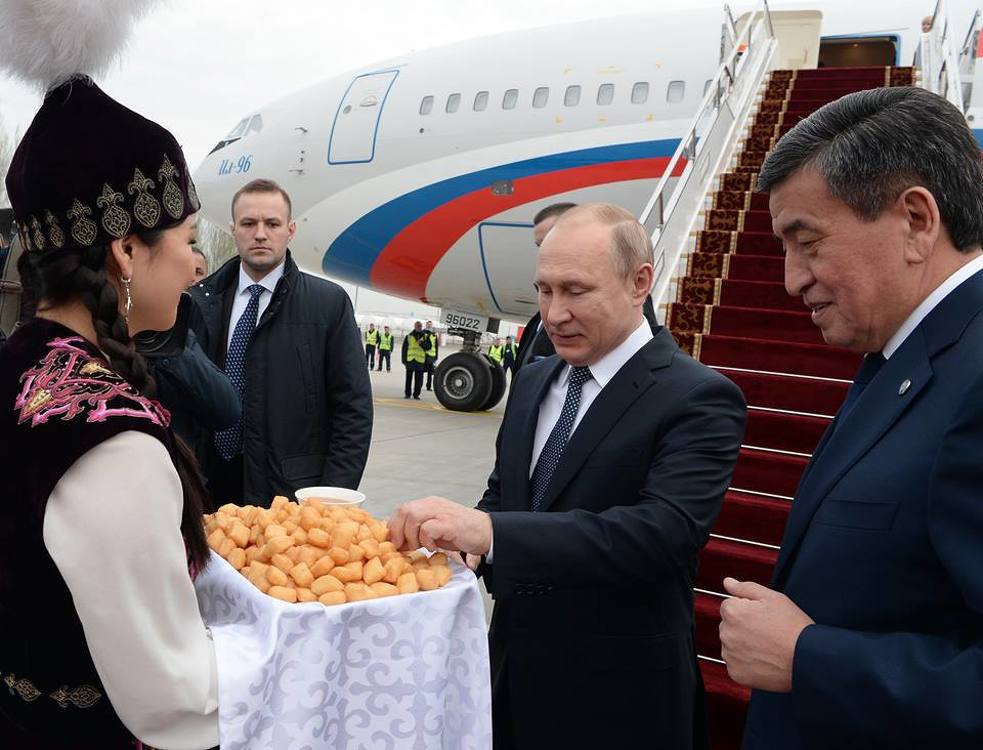 Президент России Владимир Путин посетил Бишкек с госвизитом — Today.kg