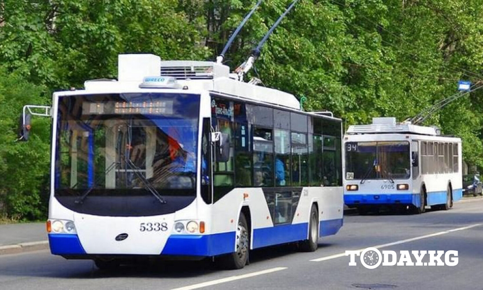 С 5 апреля изменятся схемы движения трех троллейбусов в Бишкеке — Today.kg