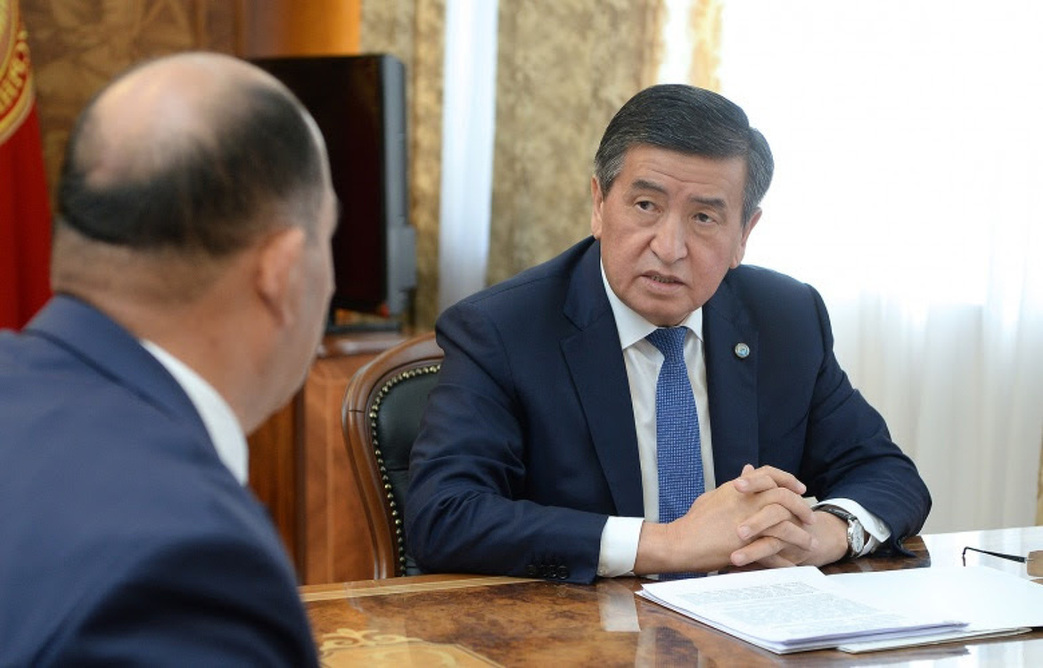 Жээнбеков провел встречу с министром образования — Today.kg