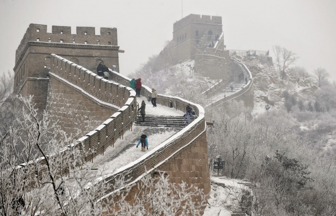 Часть Великой Китайской стены рухнула из-за землетрясения — Today.kg