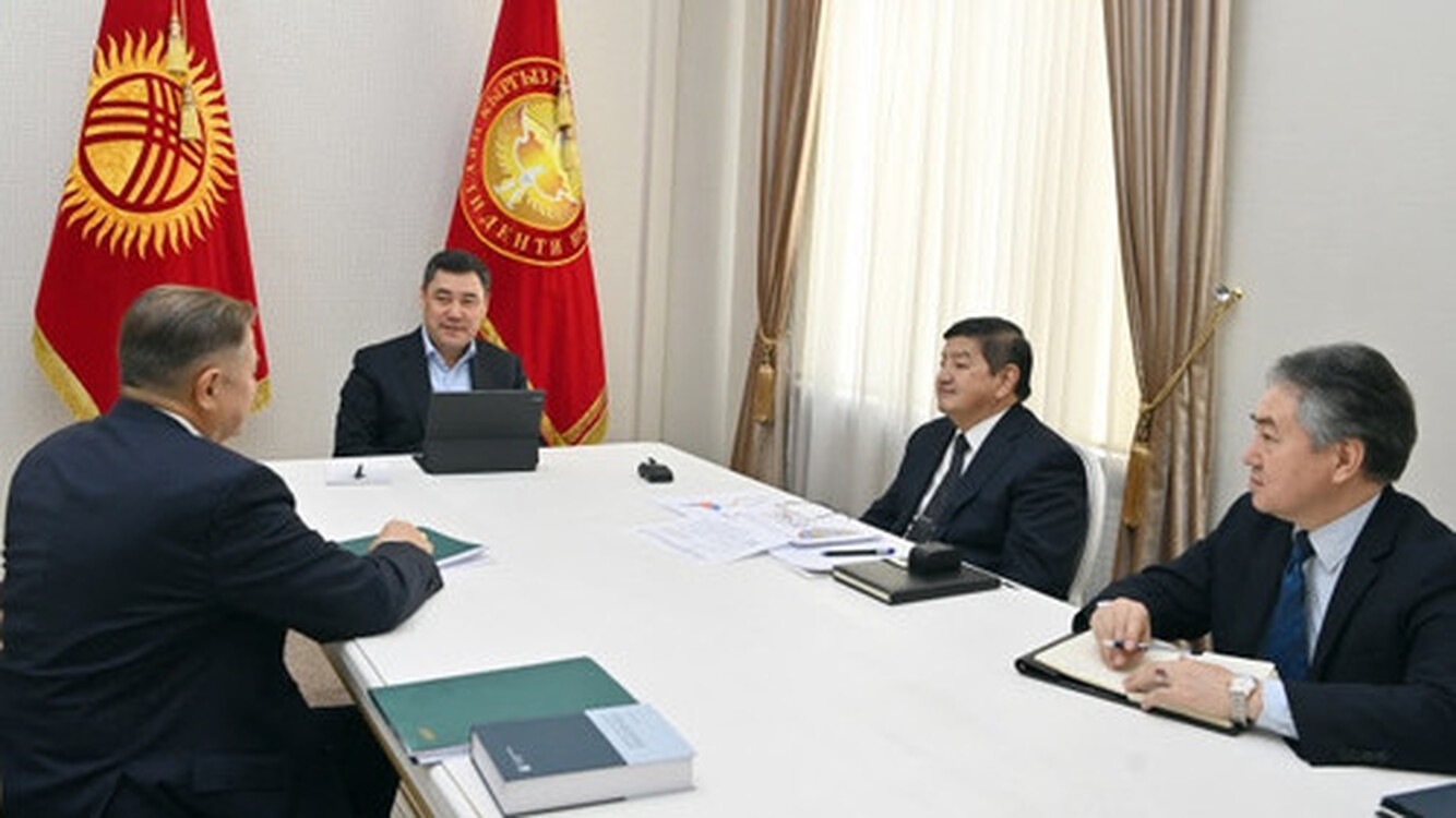 Президент Садыр Жапаров встретился с министром ЕЭК Сергеем Глазьевым — Today.kg