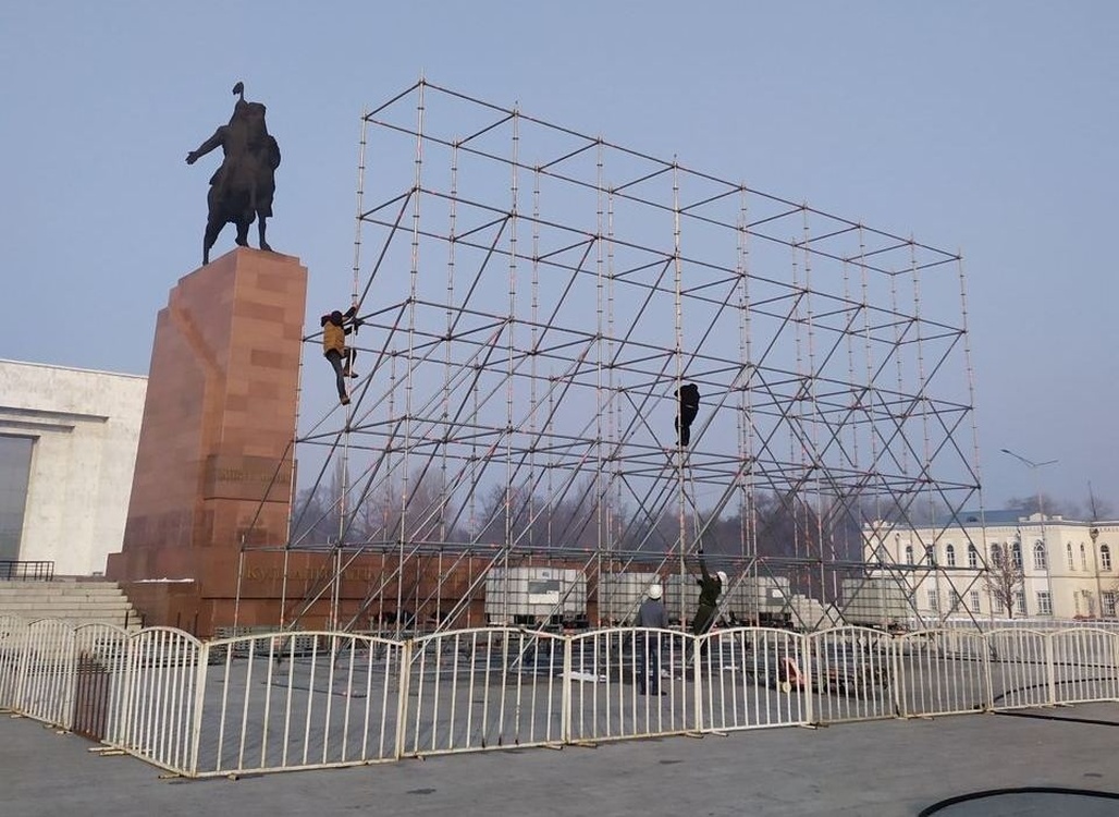 Инаугурация Садыра Жапарова будет транслироваться на площади Ала-Тоо — Today.kg