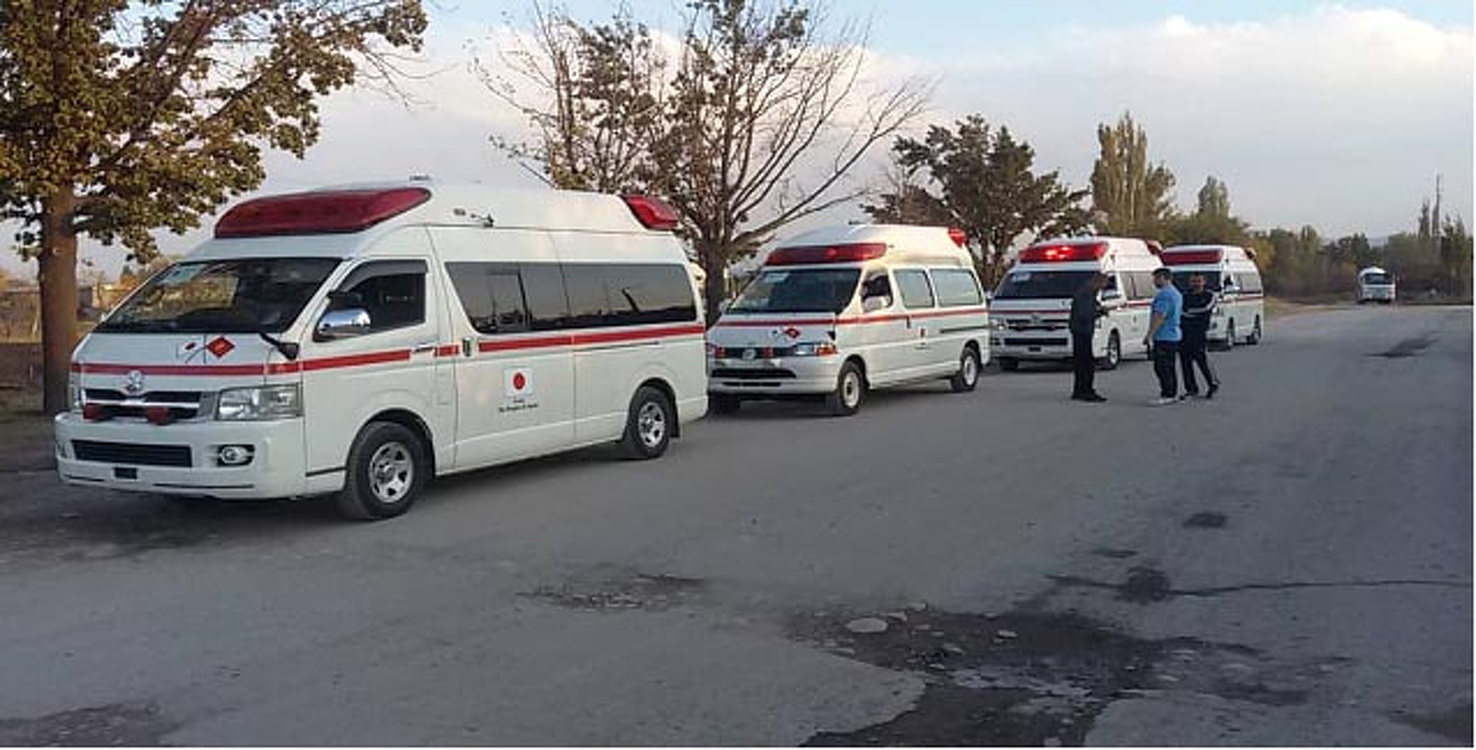 Япония подарила Кыргызстану четыре машины скорой помощи — Today.kg