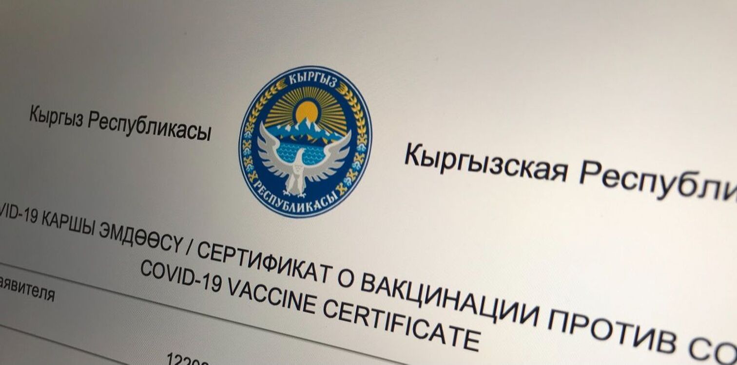 13 стран признали сертификаты о вакцинации против COVID Кыргызстана. Список — Today.kg