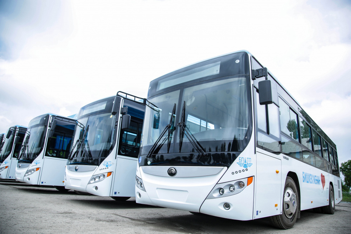 До конца этого года в Бишкек прибудут 500 современных автобусов — Today.kg