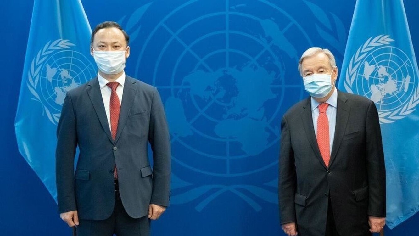 Глава МИД Казакбаев встретился с генеральным секретарем ООН — Today.kg