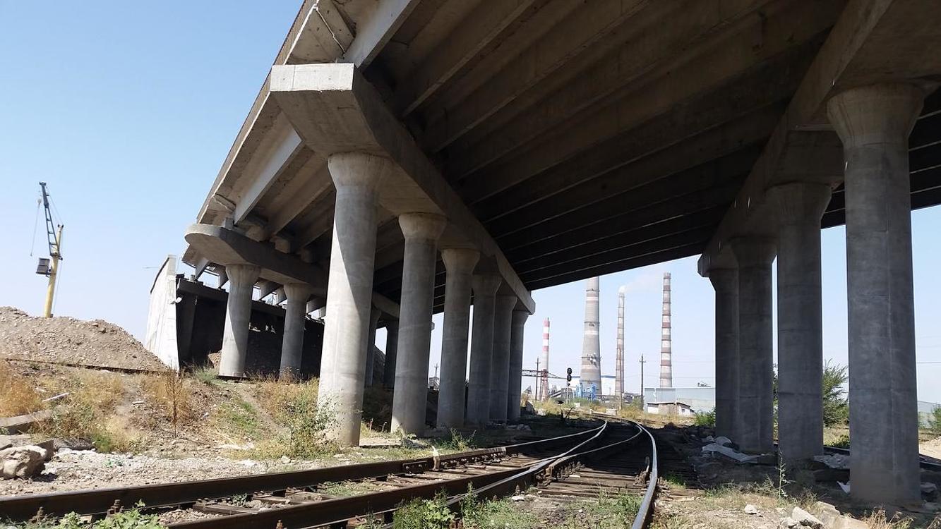 В Бишкеке приступили к завершению строительства самого длинного моста в городе — Today.kg
