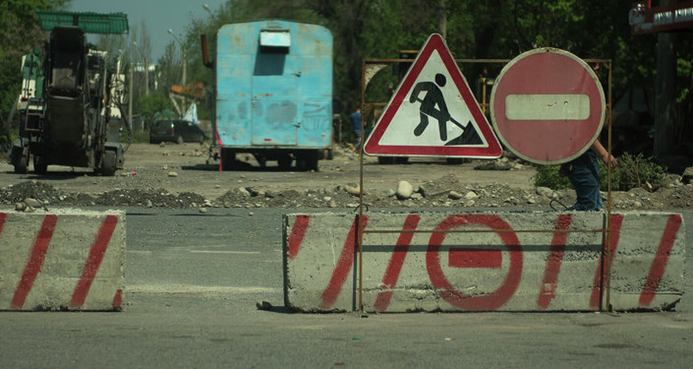 До октября закроют на ремонт часть улицы в Бишкеке — карта — Today.kg