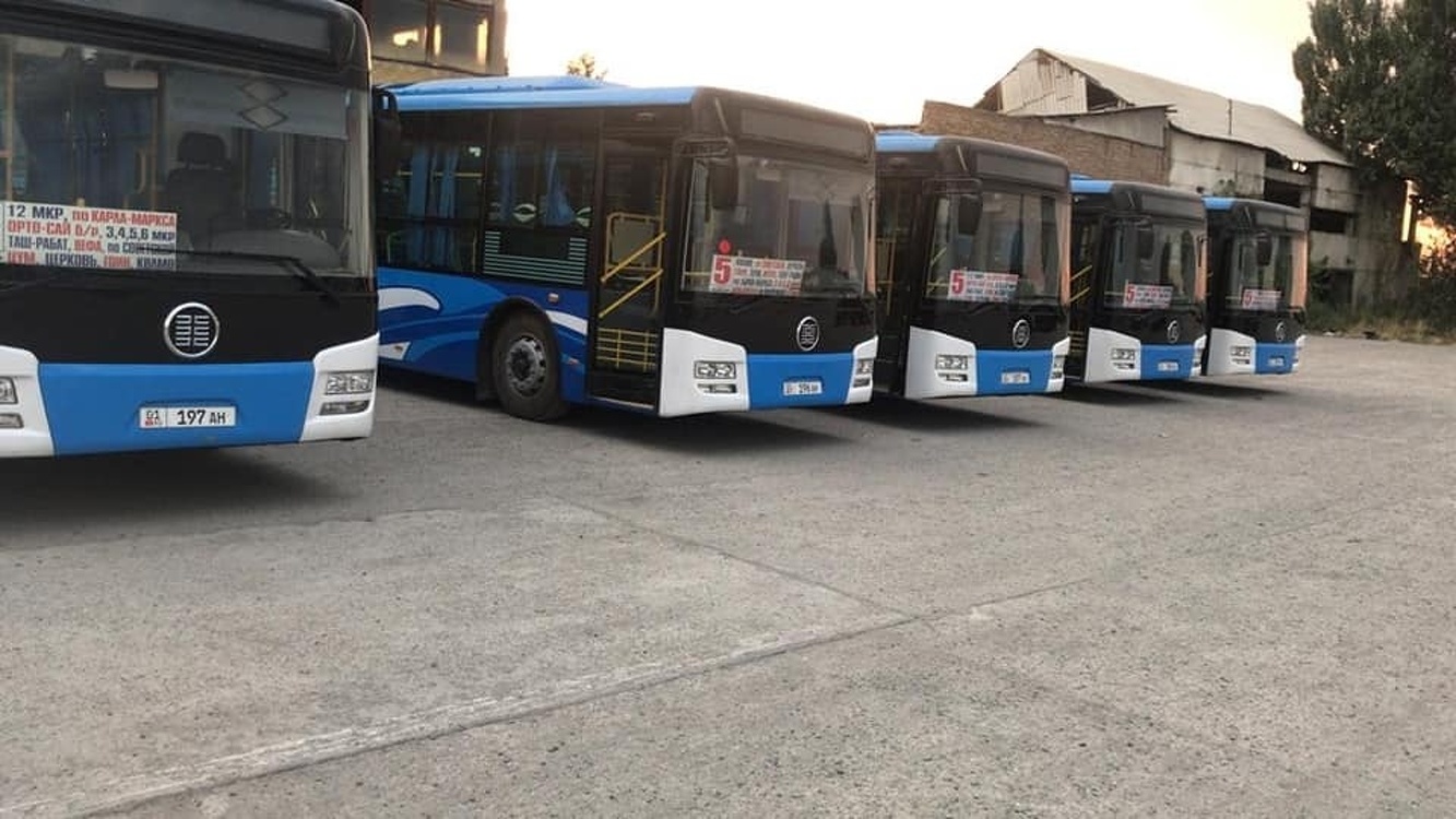 Мэрия назвала условия, при которых позволит новым автобусам работать — Today.kg