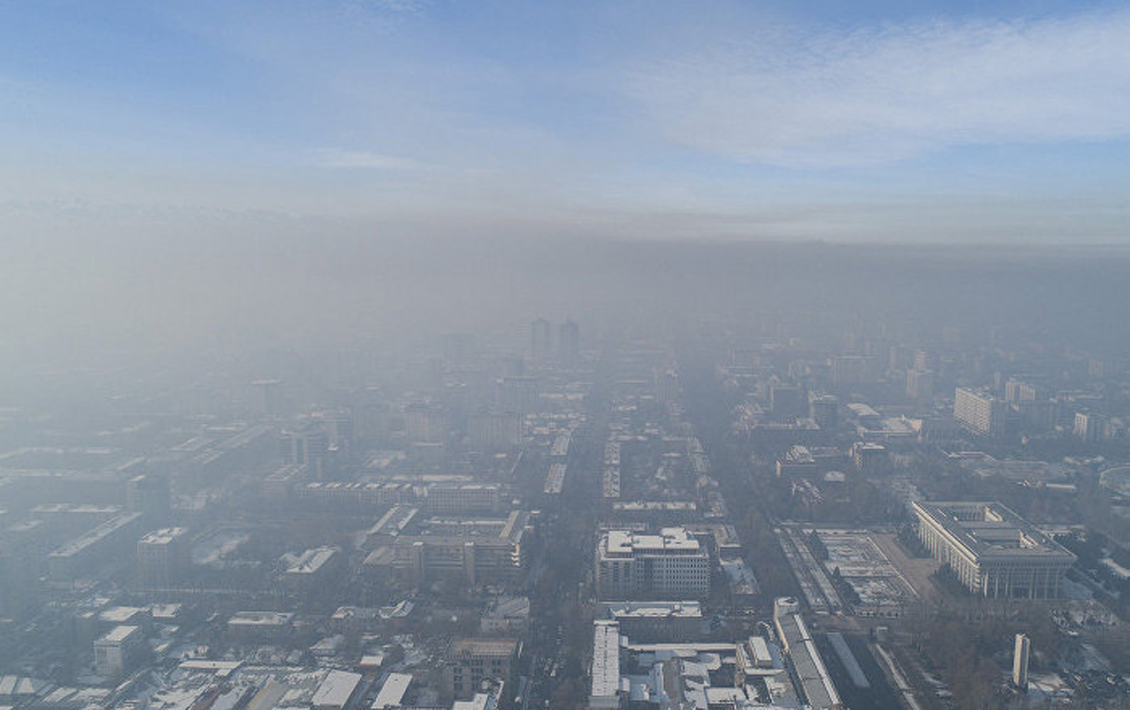 Госорганы: Уровень загрязнения воздуха в Бишкеке повышен — Today.kg