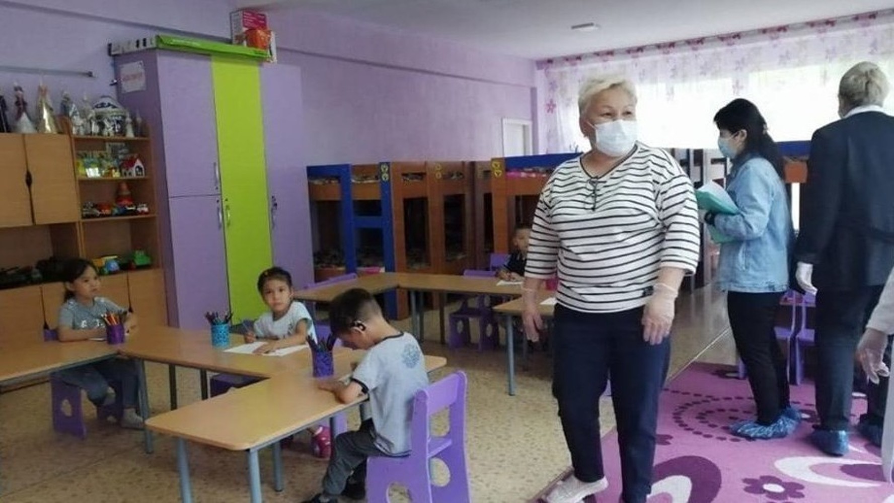 К работе в детсадах Бишкека допущены около 500 сотрудников, получивших отрицательный тест на COVID-19 — Today.kg