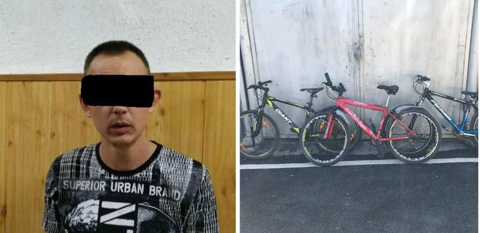 В Бишкеке в руки милиции попался серийный похититель велосипедов — Today.kg