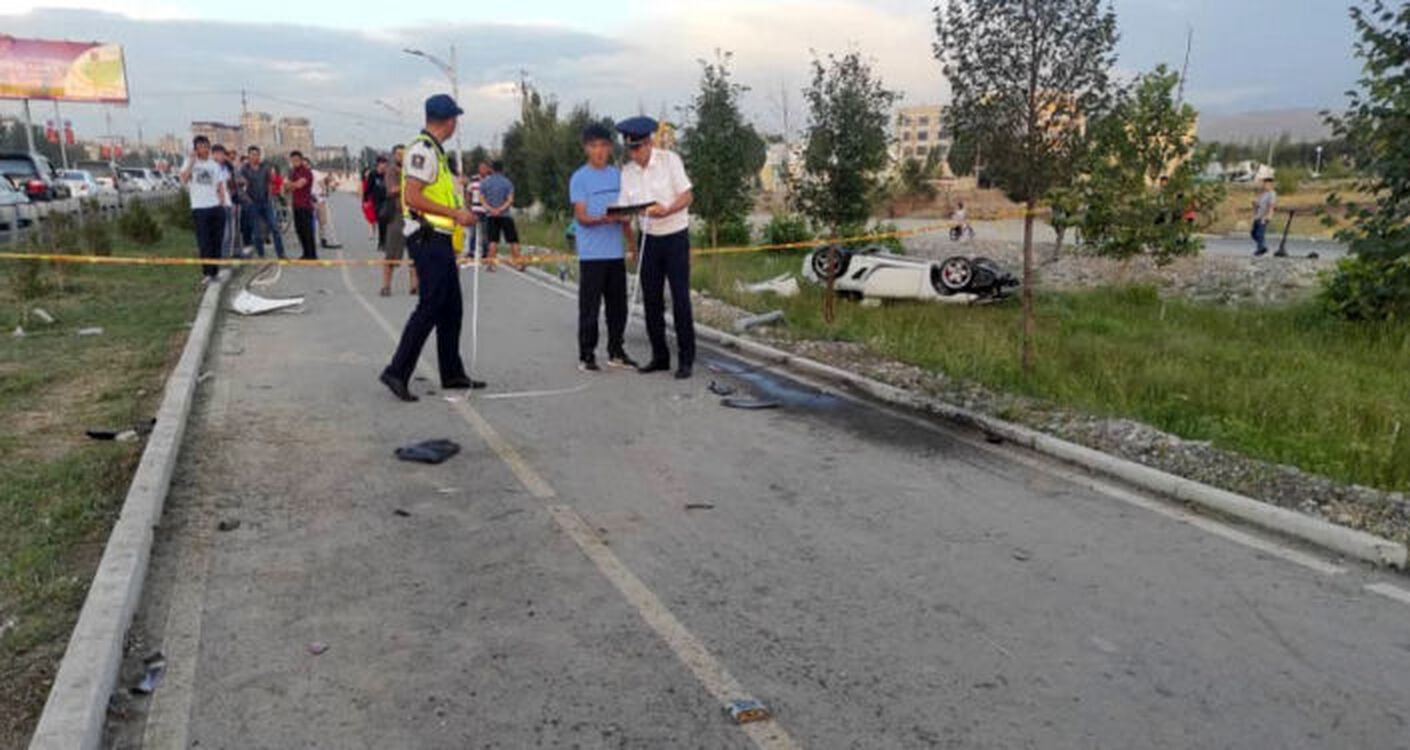 Водитель Porsche разбился насмерть в Бишкеке — стали известны подробности ДТП — Today.kg