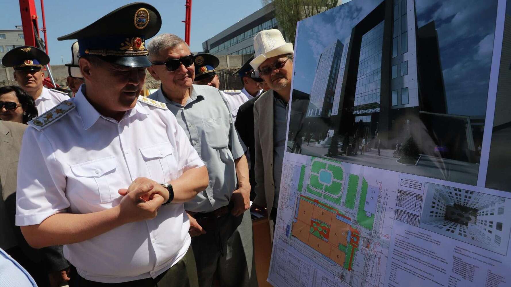Новое административное здание ГКНБ начали строить в Кыргызстане — фото — Today.kg