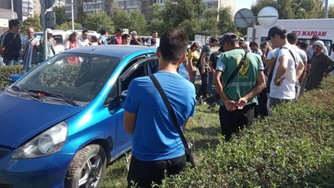 В Бишкеке произошло ДТП, пострадали 3 человека — Today.kg