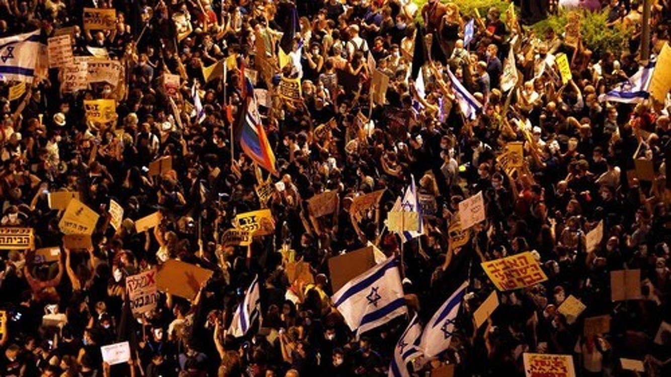 Акции протеста с требованием отставки главы правительства проходят в Израиле — Today.kg