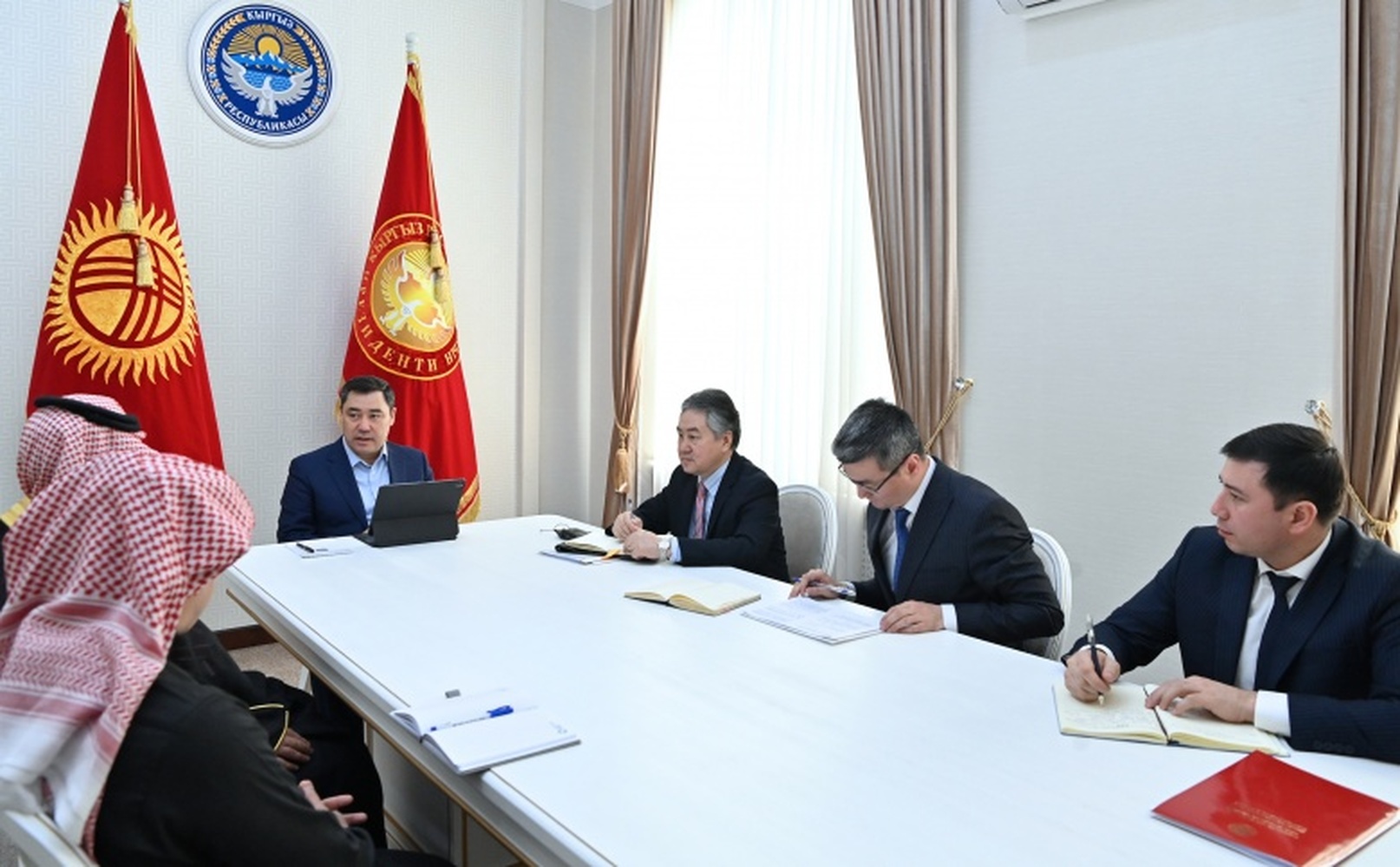 Делегация Саудовского фонда развития встретилась с президентом Кыргызстана — Today.kg