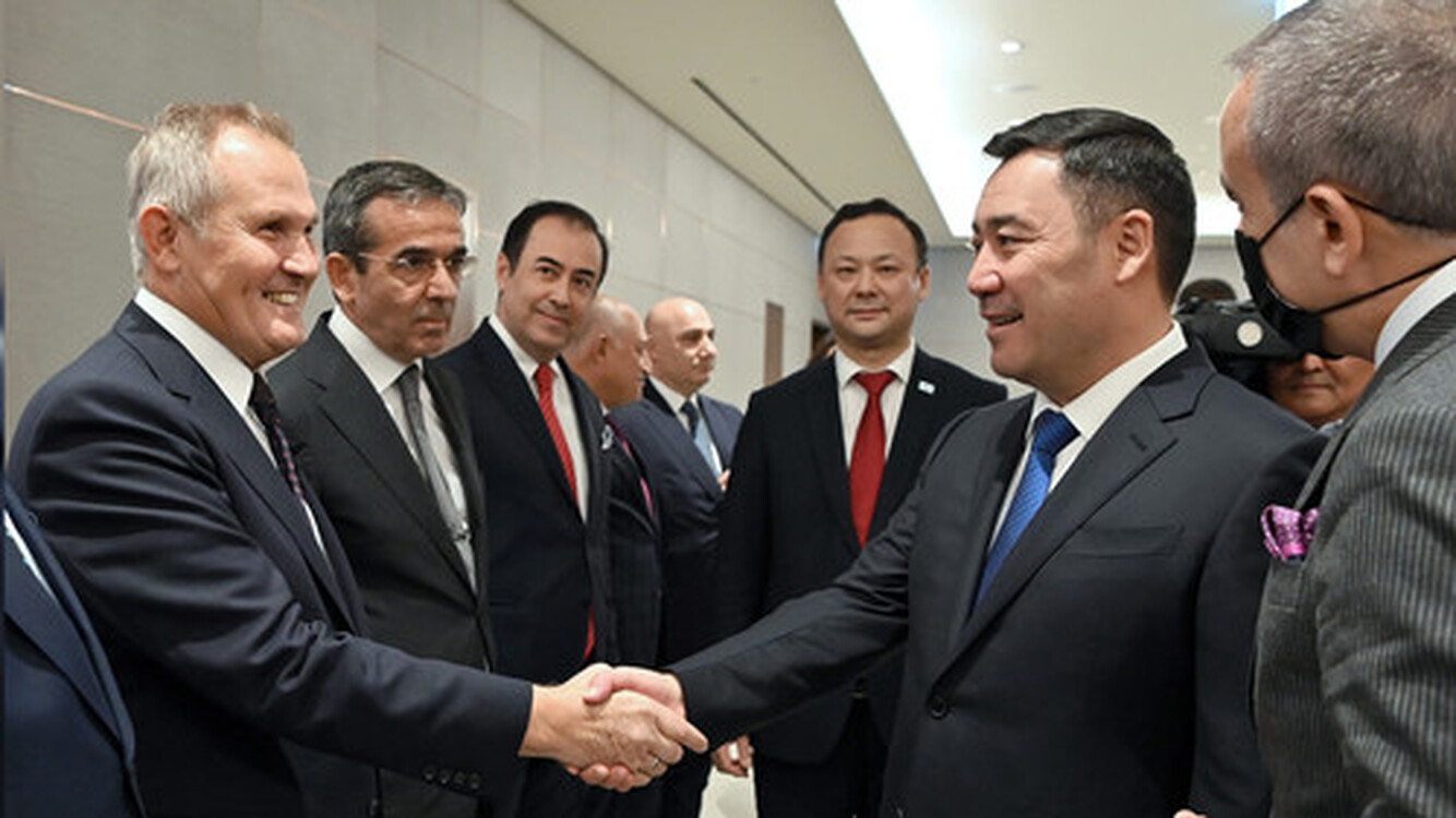 Президент С.Жапаров встретился с представителями крупного бизнеса Турции — Today.kg
