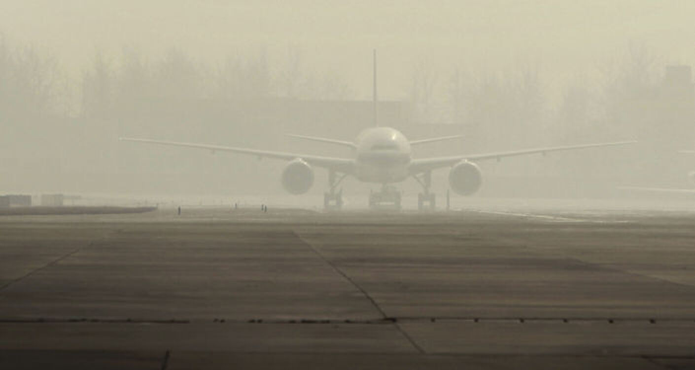 В аэропорту Манас из-за тумана задерживаются два рейса — Today.kg