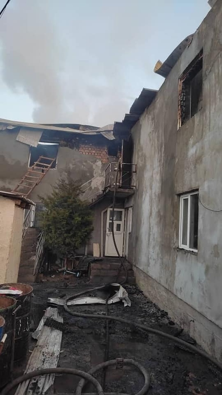 В Первомайском районе Бишкека произошел пожар — Today.kg