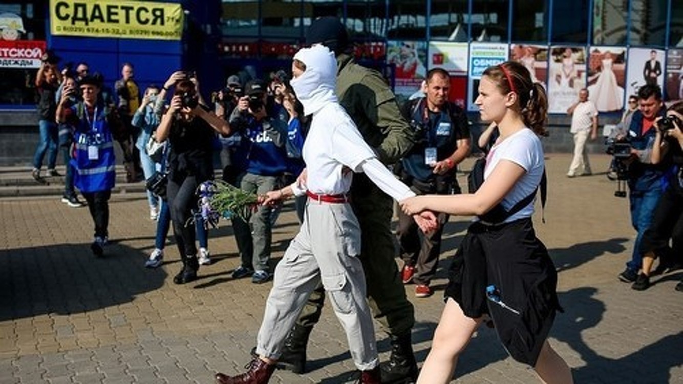 В Минске проходят задержания протестующих. Видео, фото — Today.kg