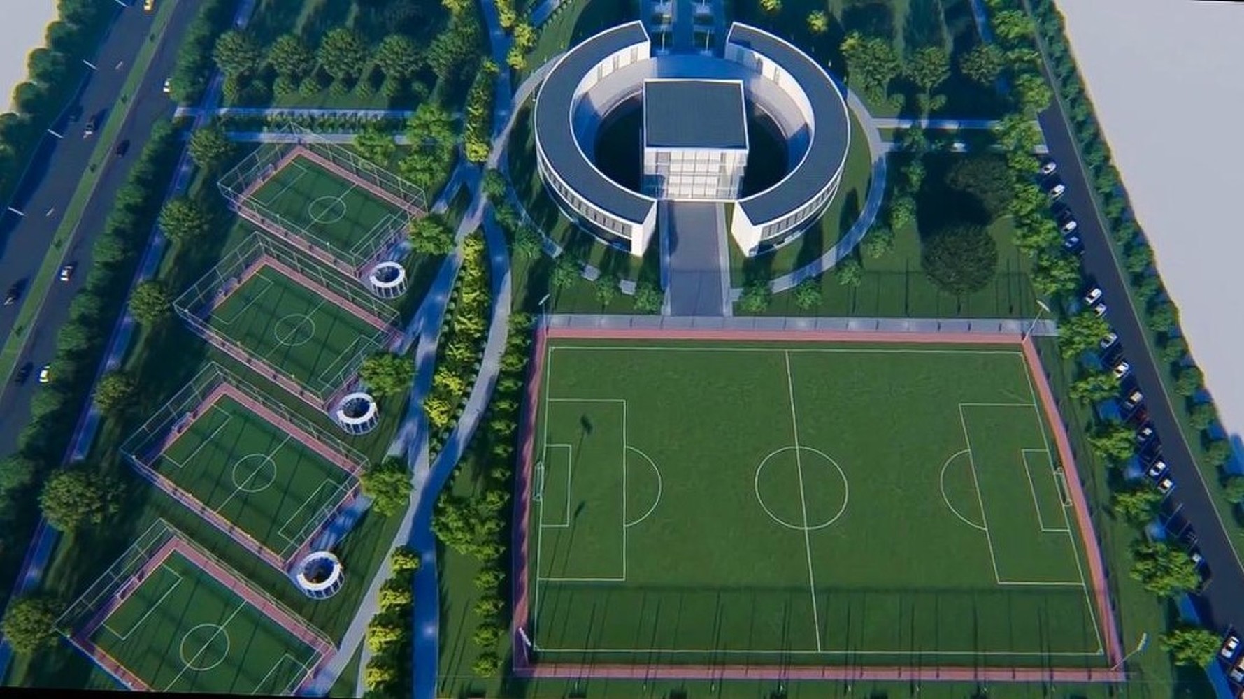 Строительство футбольного центра. Землю могут выделить в Сокулукском районе — Today.kg
