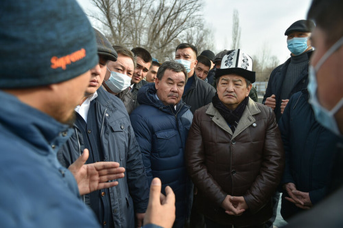 Глава кабмина А.Жапаров встретился с представителями рыбных хозяйств в Токмоке — Today.kg