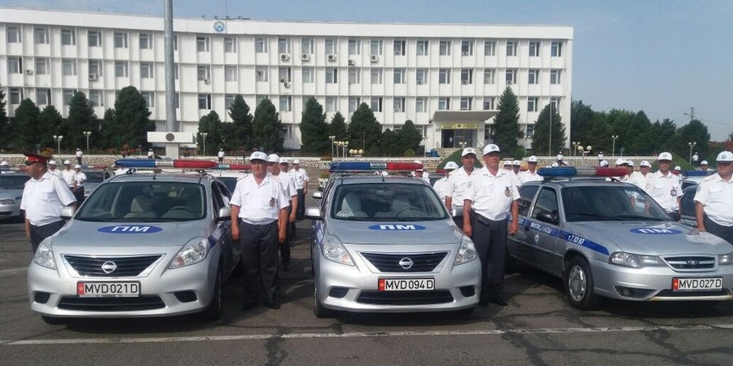 Автомобили МВД Кыргызской Республики