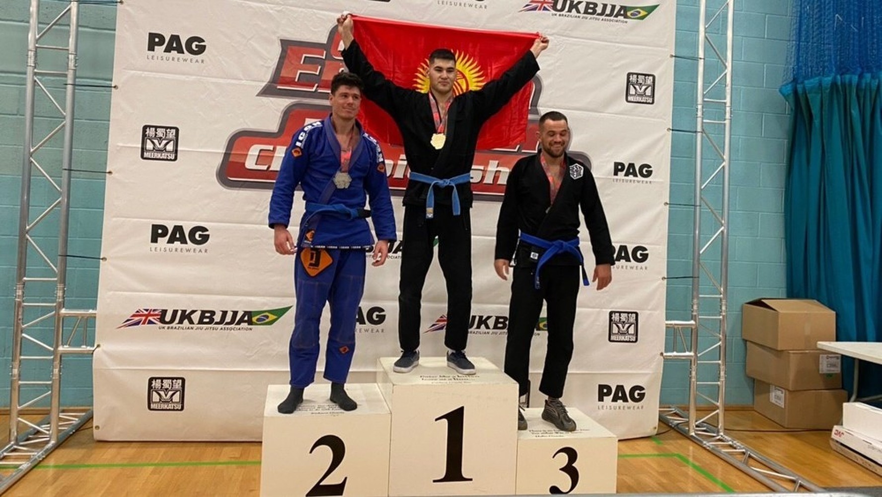 Кыргызстанец Санжар Болотбек уулу стал чемпионом Англии по джиу-джитсу — Today.kg